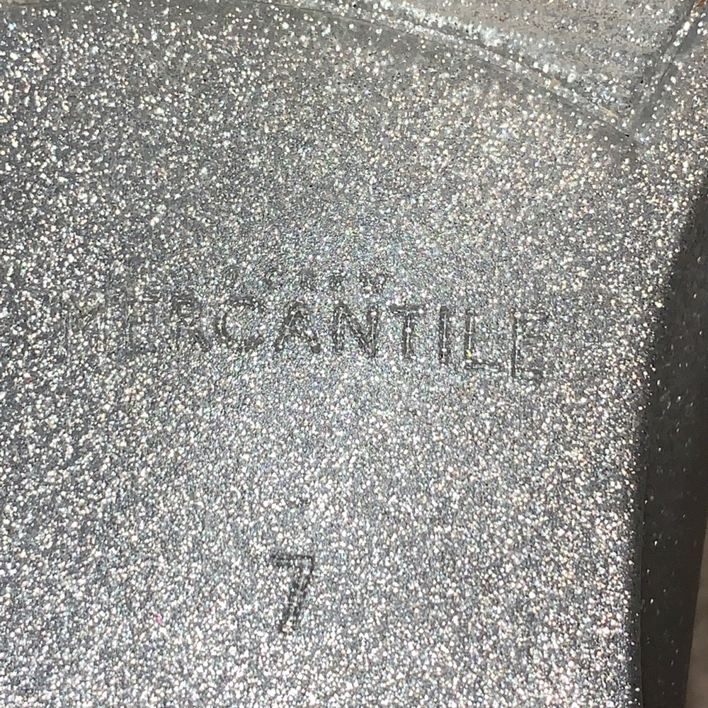 J.CREW women’s silver ankle rain BOOTS SIZE 7 - Picture 4 of 9